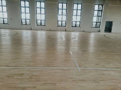 宜兴健康驿站丁蜀站工程--室内篮球场运动地板